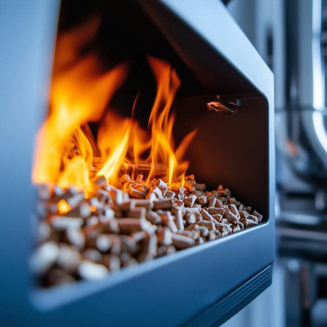 Venta e instalación de estufas y calderas de biomasa en Ortigueira