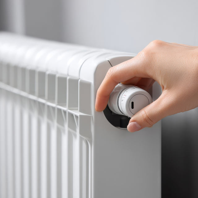 Instalación de radiadores energéticos en Ortigueira